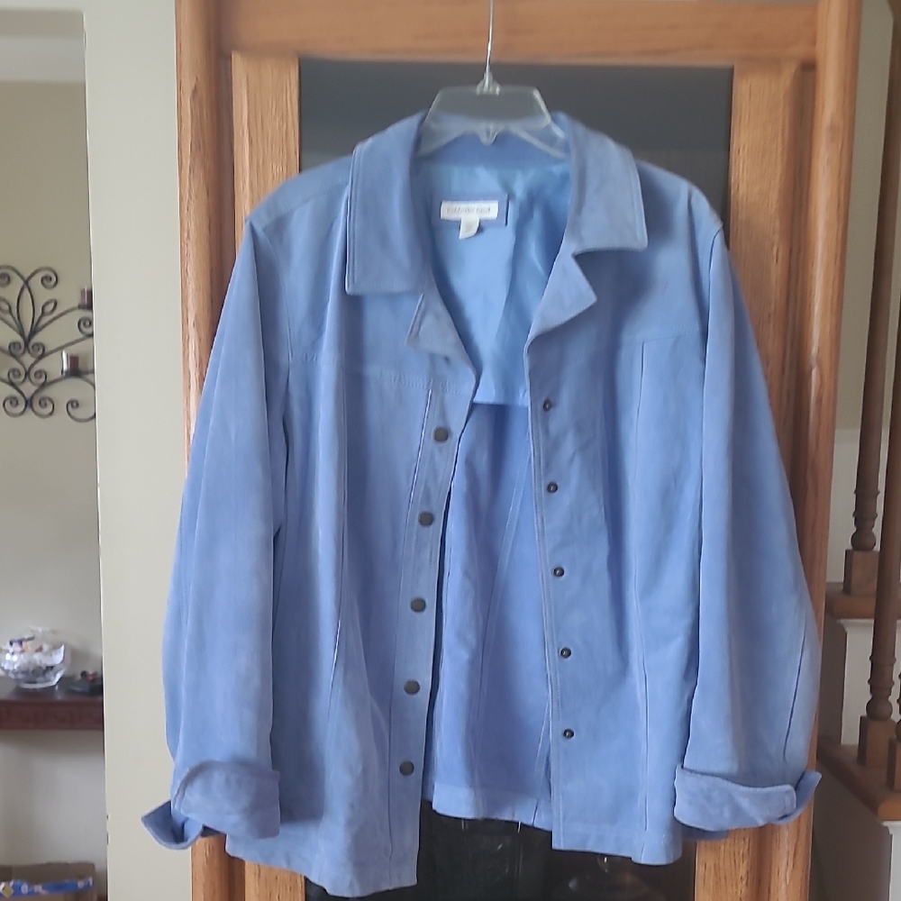 Coldwater Creek Sky Blue Outerwear